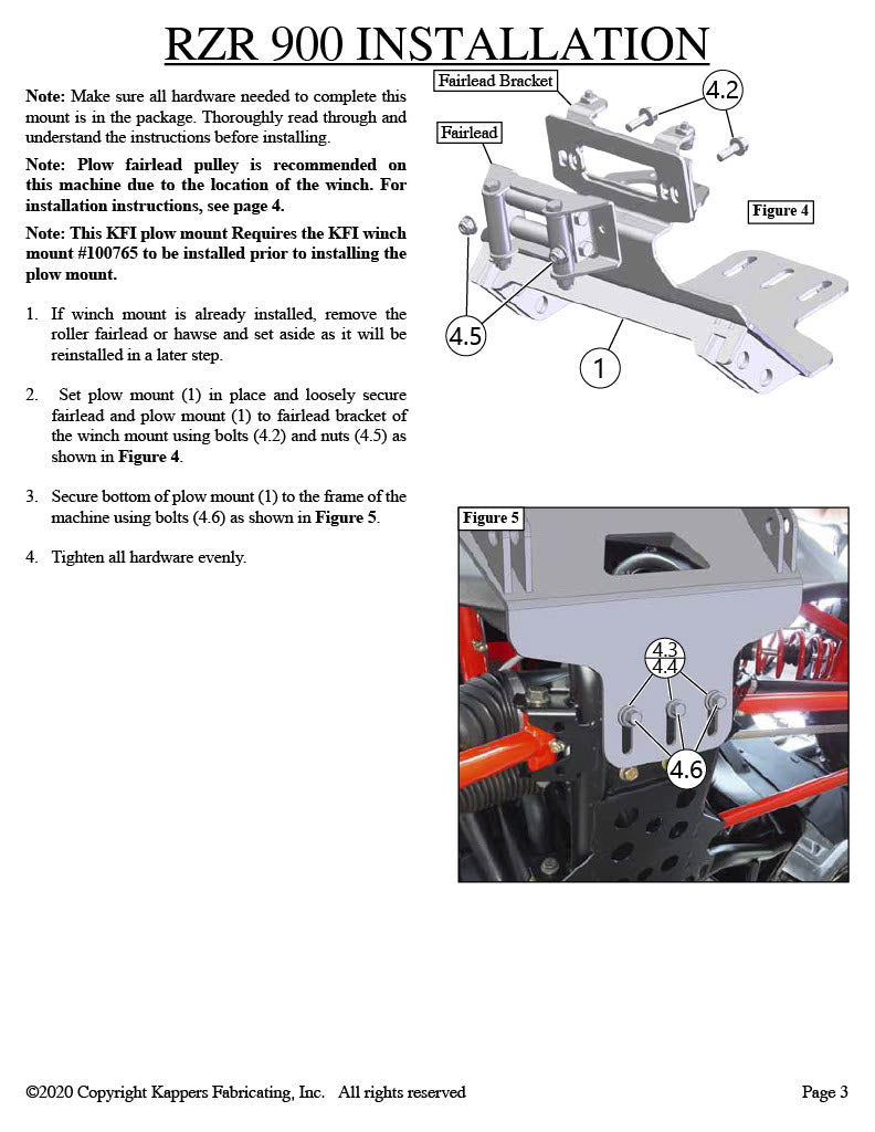 POLARIS 900 RZR 4 (EPS) 2014