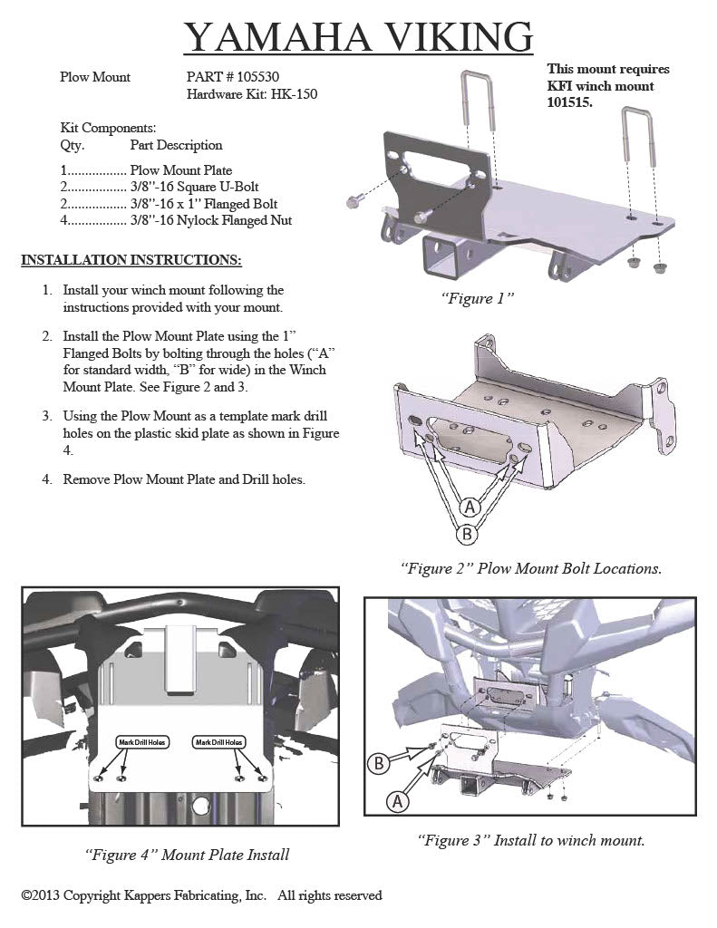 YAMAHA Viking 4x4 2014-2025
