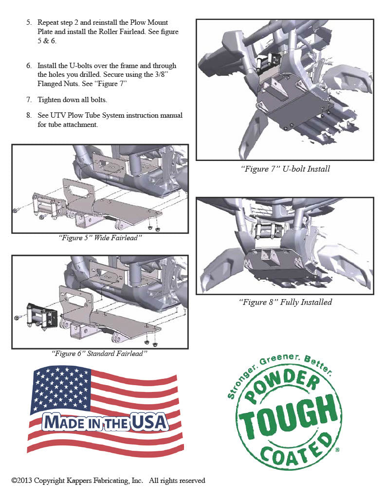 KFI PLOW MOUNT KIT 105530