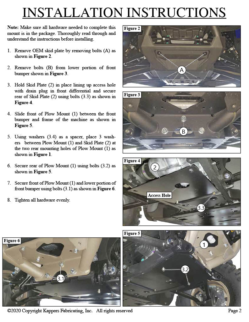YAMAHA WOLVERINE X2 / X4 (all models) 2020-2025