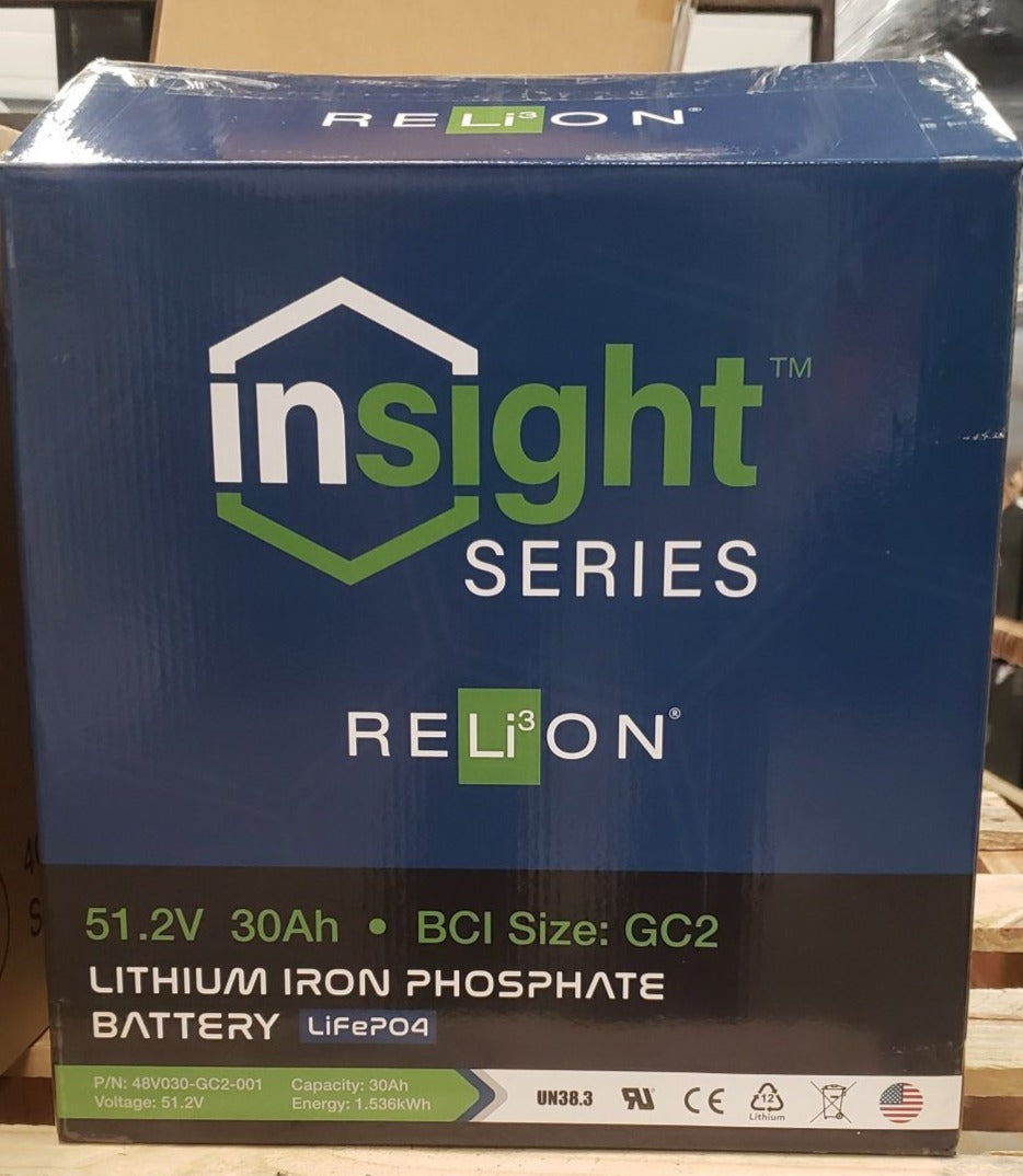 InSight 48V 30Ah Lithium Golf Cart Battery
