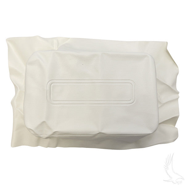 Club Car 00 & Down White Seat Back Cover