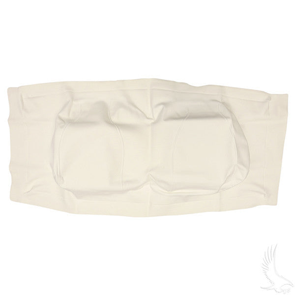 Club Car Precedent White Seat Back Cover