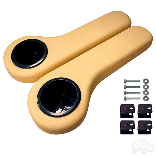 Buff Seat Kit Arm Rest Set with Cup Holder
