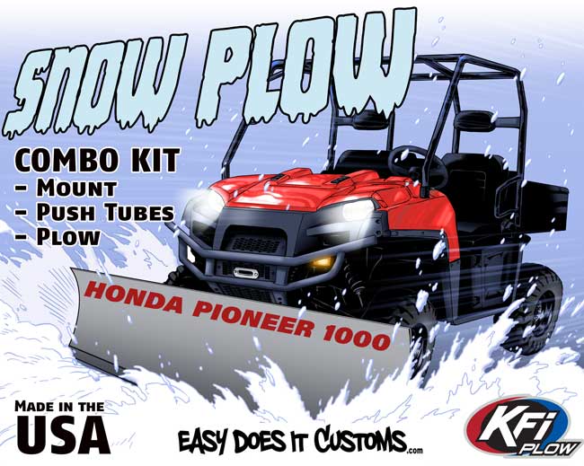 HONDA 1000-6 Pioneer 2023-2024 - KFI Snow Plow Mount 105740