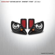 DoubleTake Spartan Golf Cart Body Kit for Club Car DS White