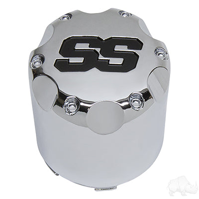 Chrome SS Snap-On Style Center Cap