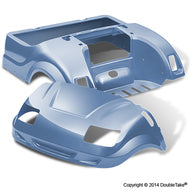 DoubleTake Vortex Golf Cart Body Kit for Yamaha Drive Sky Blue