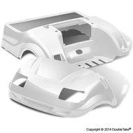 DoubleTake Vortex Golf Cart Body Kit for Yamaha Drive White
