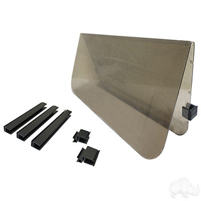 Tinted RHOX Tinted Acrylic Split Golf Cart Windshield Club Car DS