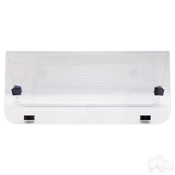 Windshield, Impact Resistant Clear 2 Piece, Yamaha G14-G19