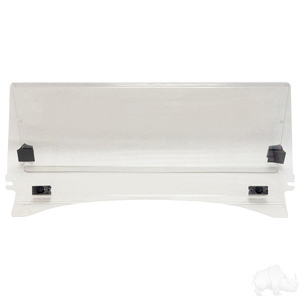 Club Car Precedent Impact Resistant Clear 2 Piece Windshield