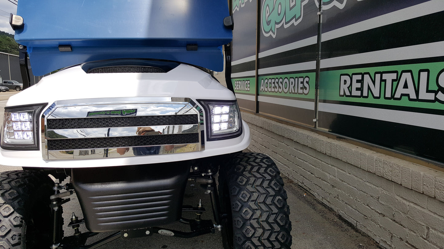 2014 Electric Club Car Precedent Golf Cart - White Alpha - SOLD