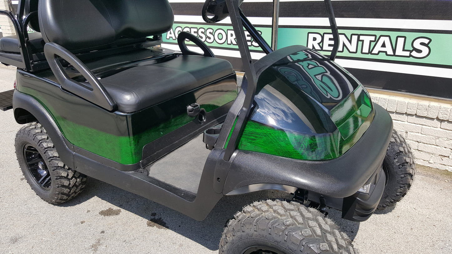 2011 Electric Club Car Precedent Golf Cart - Green Marble - SOLD
