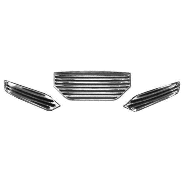 Yamaha G29/Drive HAVOC Street Style Chrome Grille Inserts (Fits Years 2007-2016)