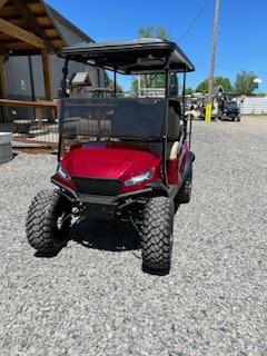 MADJAX X Series Storm Lifted 4 Passenger Golf Cart - Cherry Metallic #1085 *SOLD*
