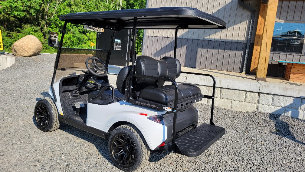2023 MADJAX X Series 4 Passenger White Golf Cart w/ Trojan Batteries #1107 *SOLD*