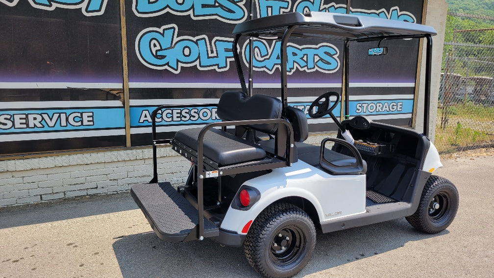 2023 EZGO Valor EFI Gas White *SOLD* Easy Does It Customs LLC