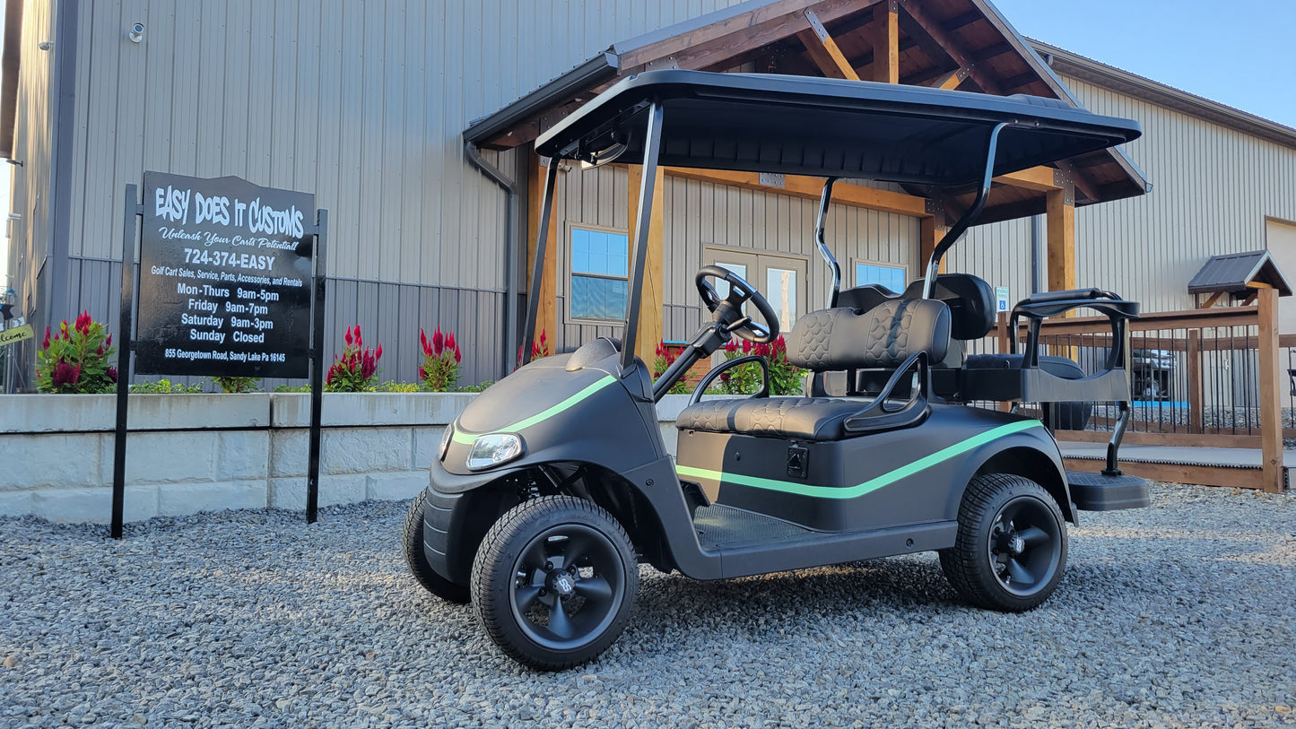 EZGO RXV - Matte Black and Mint