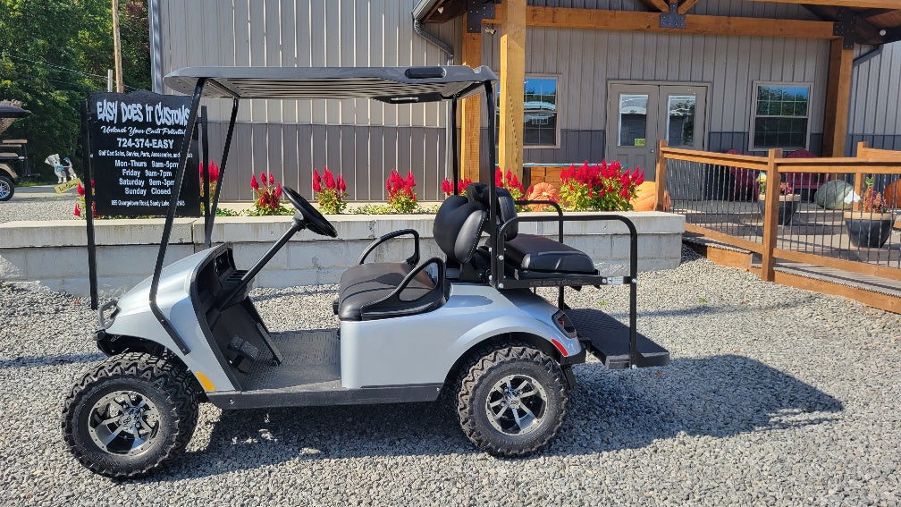 EZGO TXT 48v - Silver with Brush Guard *SOLD*