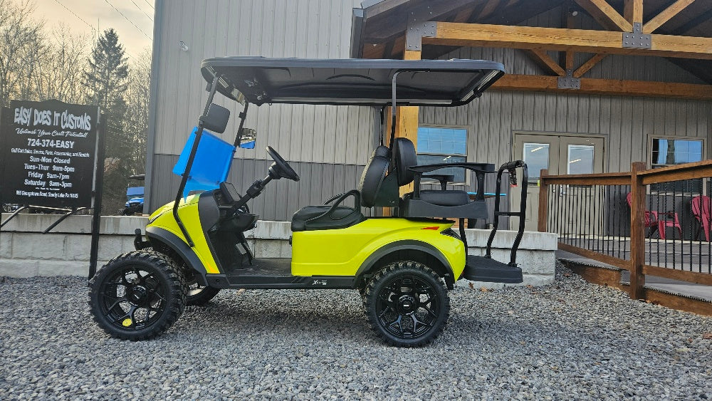 2024 MADJAX X-Series Storm Lithium - 4 Passenger Lifted - Neon Yellow 3395 *SOLD*