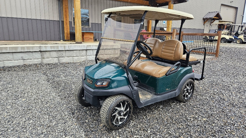 Club Car Tempo 48V with custom wheels – Easy Does It Customs LLC