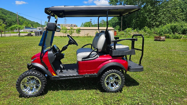 2024 MADJAX X-Series Storm - 4 Passenger Lifted - Cherry Metallic 3396 *SOLD*