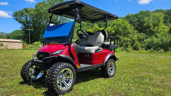 2024 MADJAX X-Series Storm - 4 Passenger Lifted - Cherry Metallic 3396 *SOLD*