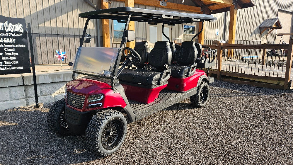 2024 Sierra AX3 Granite Red - Black - Lithium 6 Passenger Limo *SOLD*