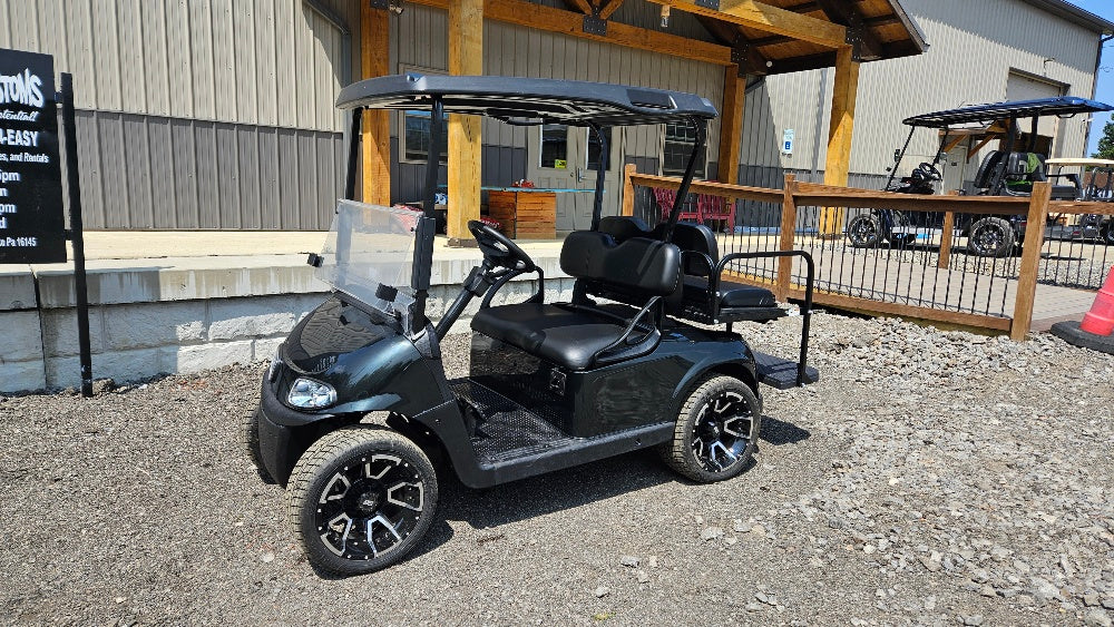 EZGO RXV 48v - British Green with 14" wheels