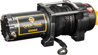 OPEN TRAIL 6000LB WINCH SYNTHETIC ROPE