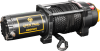 OPEN TRAIL 6000LB WIDE WINCH SYNTHETIC ROPE