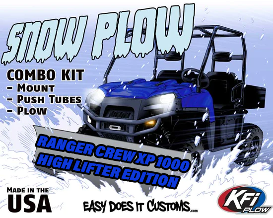 Polaris Full-Size Ranger Crew XP 1000 High Lifter Edition - '17-22 - Snow Plow Mount 106485
