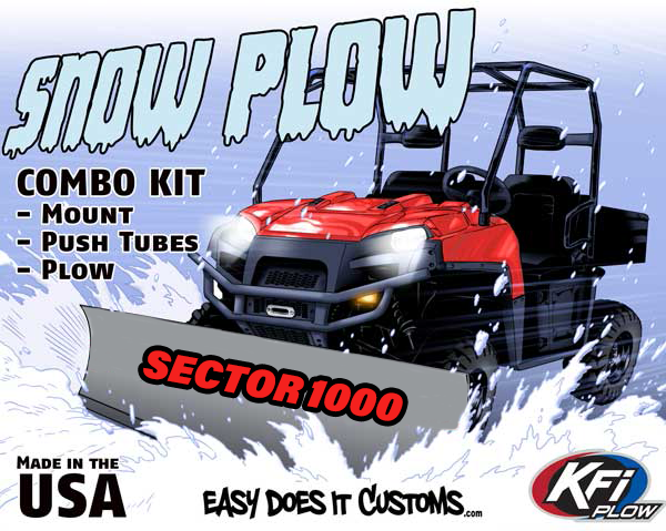 HISUN Sector 1000 - 2015-2022 - KFI Plow Kit 106420