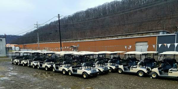 Club Car DS Gas Golf Carts at Easy Does It Customs