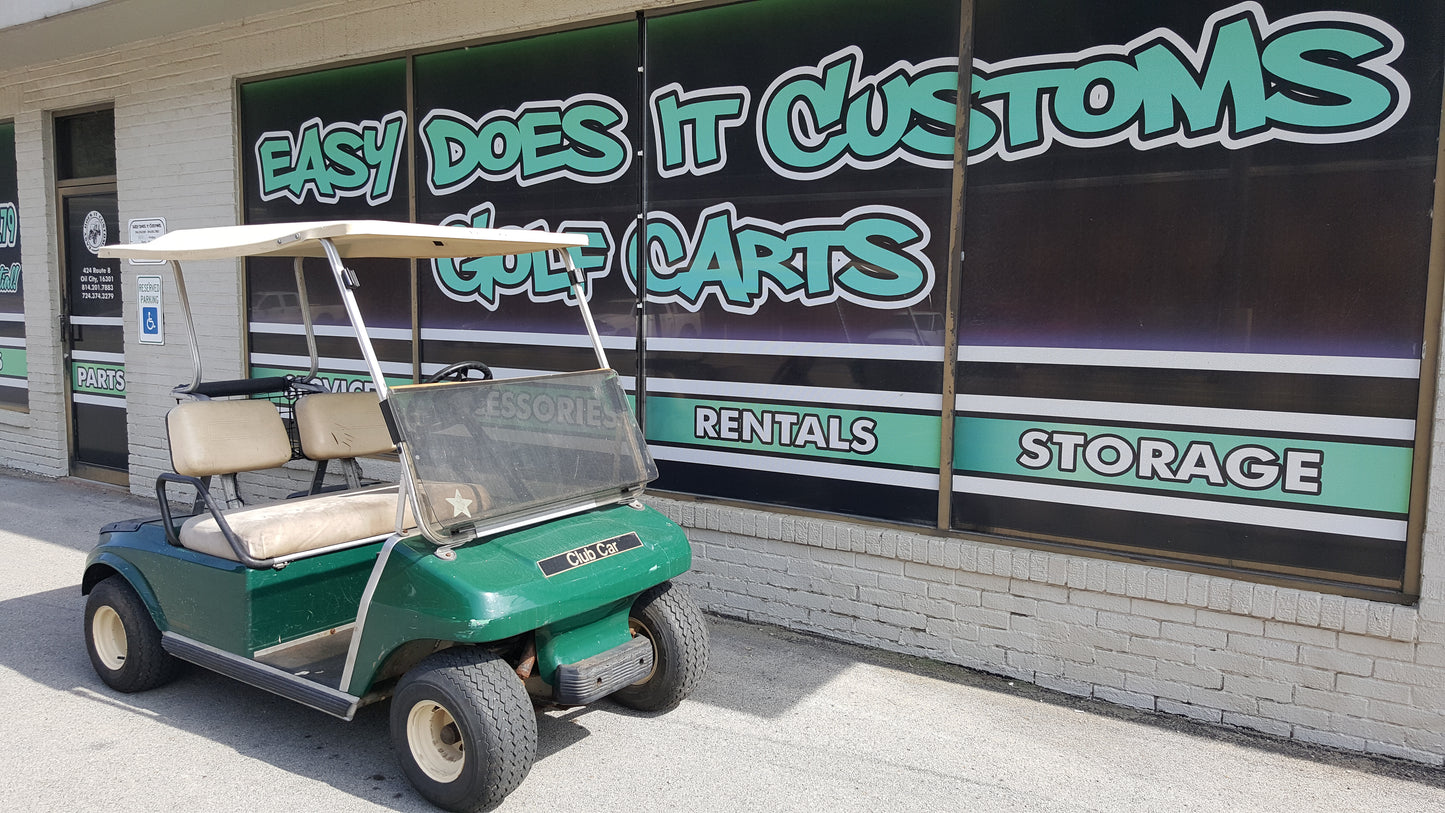 Electric Club Car DS Golf Cart - Sold