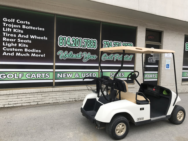 EZGO TXT Golf Cart with Roof