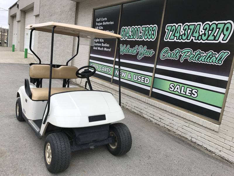 EZGO TXT Golf Cart at Easy Does It Customs