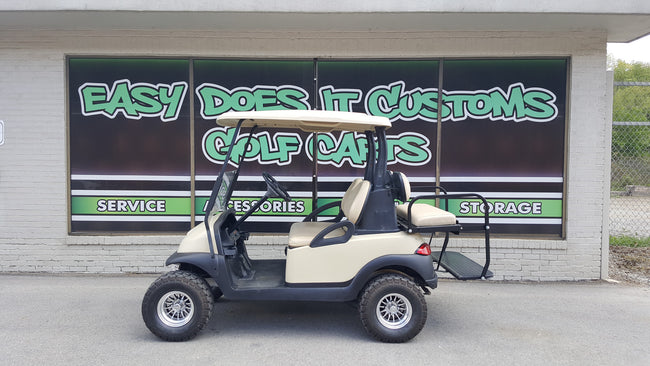 Club Car Precedent 4 Passenger Electric Golf Cart with New Batteries - SOLD