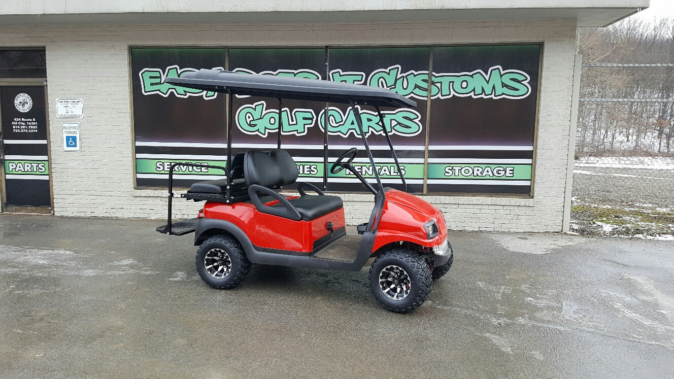 2012 Club Car Precedent Red and Black Phantom Golf Cart in Oil City