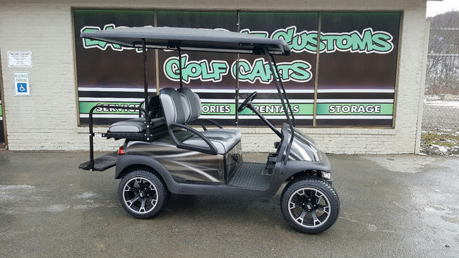 Club Car Precedent with Silver Streak Custom Body