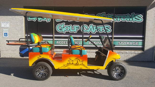 2006 Electric Club Car DS Golf Cart - Party Cart - SOLD