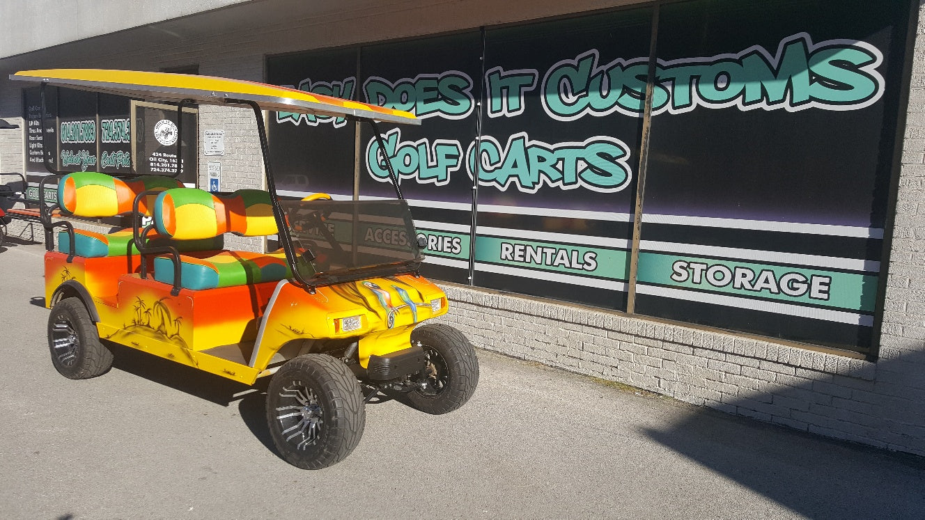 2006 Electric Club Car DS Golf Cart - Party Cart - SOLD