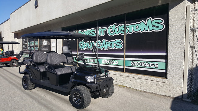 Electric Club Car Precedent Limo Golf Cart - SOLD