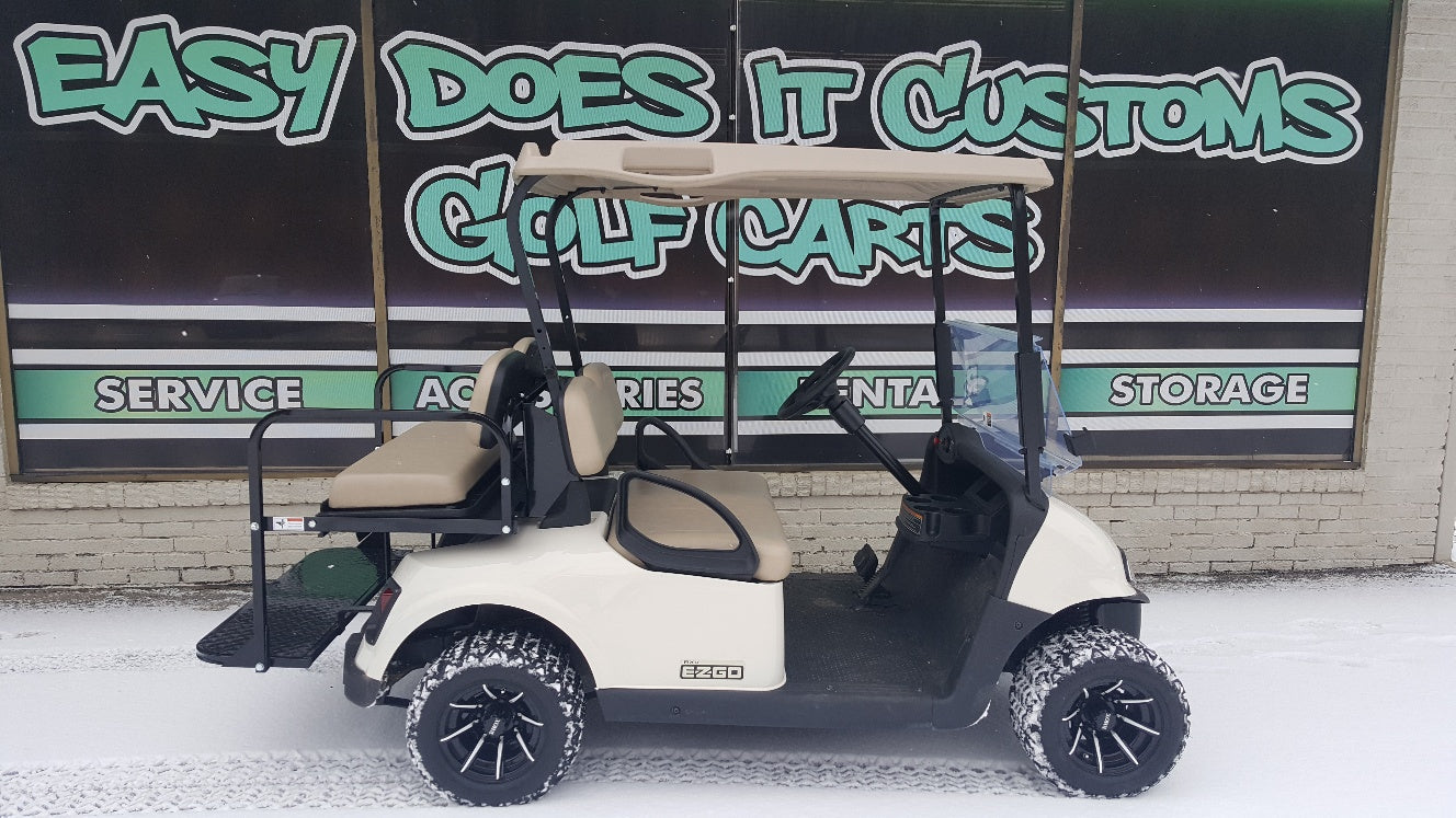 2017 EZGO RXV Electric Golf Cart with Rear Seat and Lights - SOLD