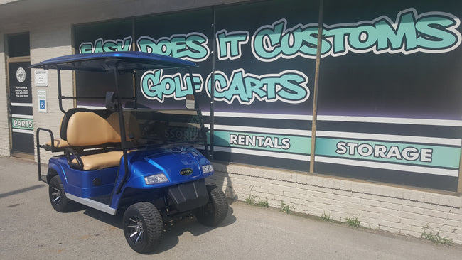 2018 Star EV Electric Golf Cart - Custom Electric Blue *SOLD*