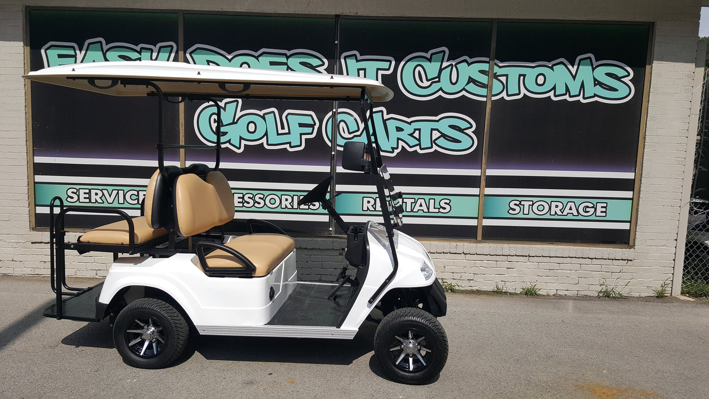 2018 Star EV Electric Golf Cart - White *SOLD*