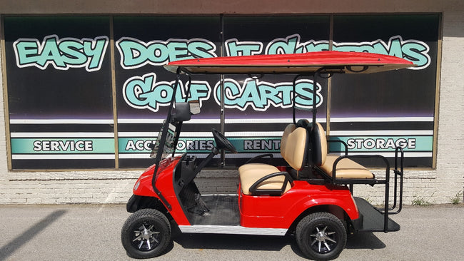 2018 Star EV Electric Golf Cart - Red - SOLD!