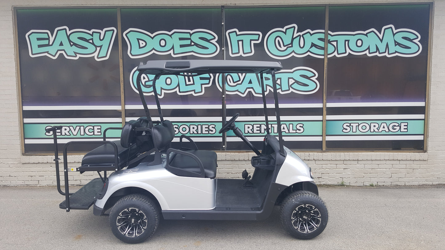 2013 EZGO RXV Electric Golf Cart with New Silver Body *SOLD*