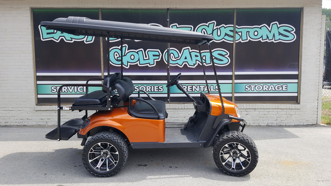 2015 Electric EZGO TXTGolf Cart - Sunburst Orange - SOLD!